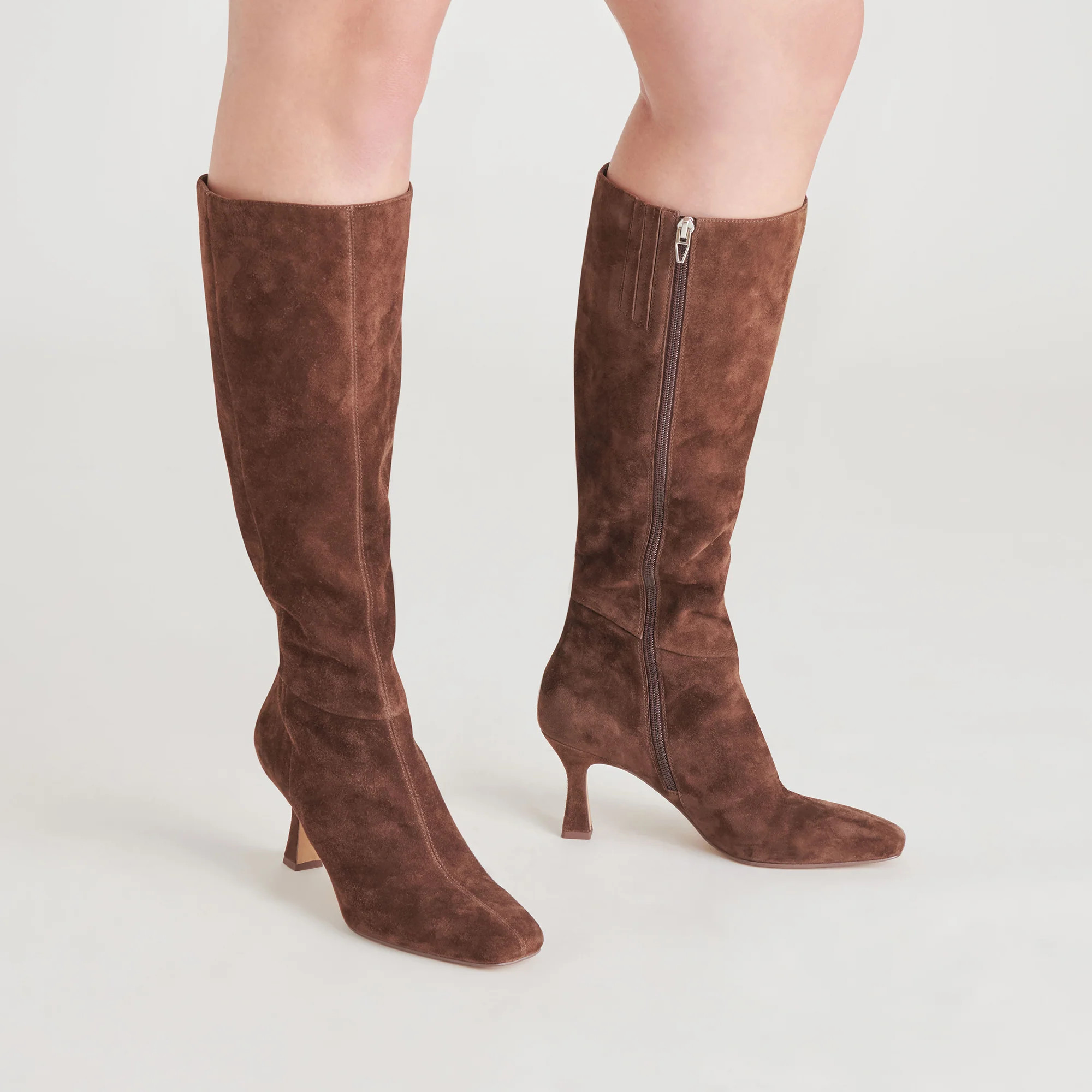 GYRA BOOTS DK BROWN SUEDE | DolceVita.com