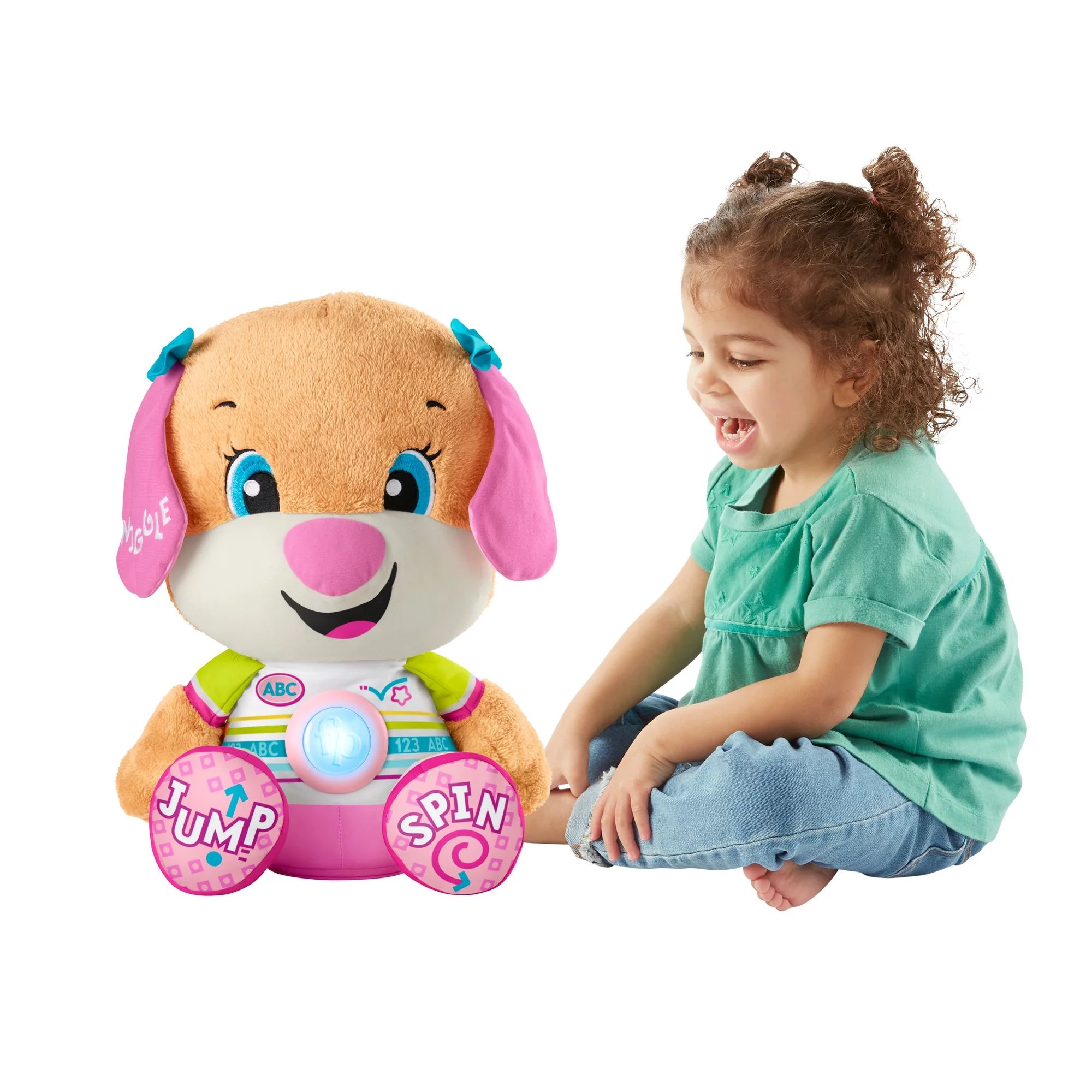 ​Fisher-Price Laugh & Learn So Big Sis, Large Musical Plush Learning Toy | Walmart (US)