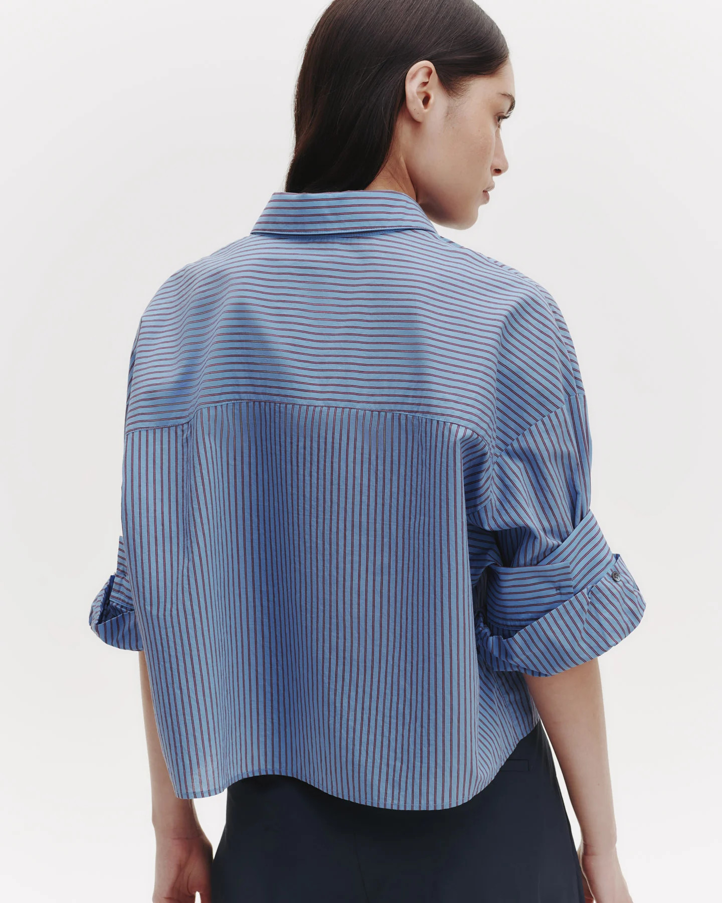 Next Ex Shirt in Striped Cotton | TWP