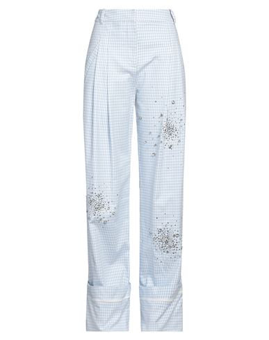 Des_phemmes Woman Pants Sky blue Size 2 Cotton, Elastane | YOOX (US)