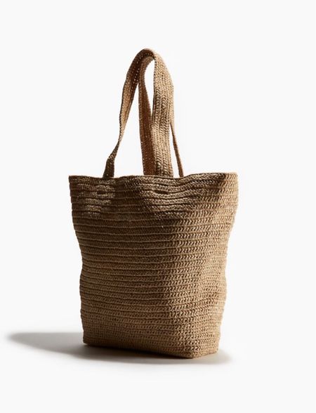 Woven straw tote bag 

#LTKstyletip #LTKfindsunder50 #LTKitbag