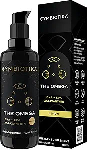 CYMBIOTIKA DHA Vegan Omega 3 Supplement, EPA & Astaxanthin 4mg Liquid Supplement, Supports Brain ... | Amazon (US)