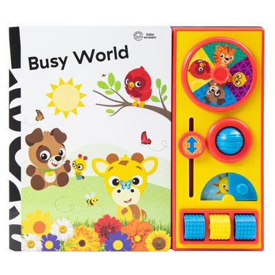 Baby Einstein Busy World - Busy Box - A First Step into STEM (Board Book) | Target