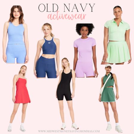 Old Navy activewear 

Summer outfits  fitness  activewear  gym outfit  tennis dress  tennis skirt  biker shorts  jumpsuit  

#LTKStyleTip #LTKActive #LTKFitness