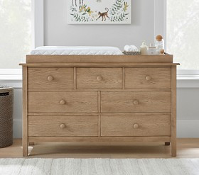 Kendall 7-Drawer Dresser & Topper Set (55w x 19d") | Pottery Barn Kids