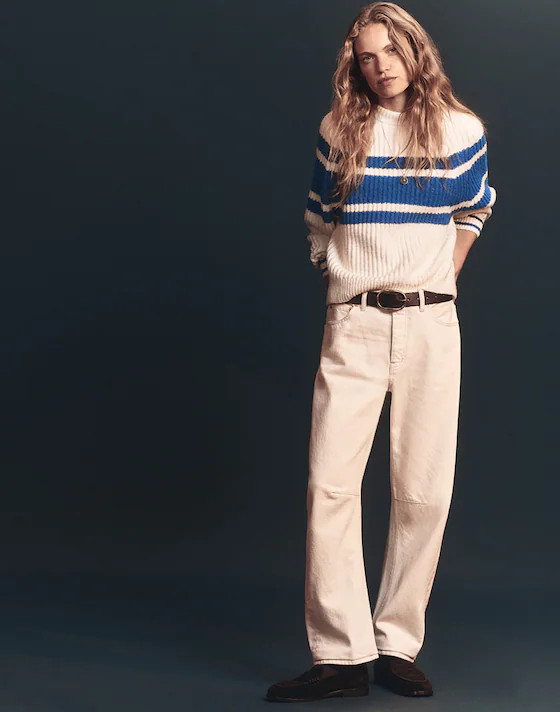 The Darted Barrel-Leg Jean | Madewell