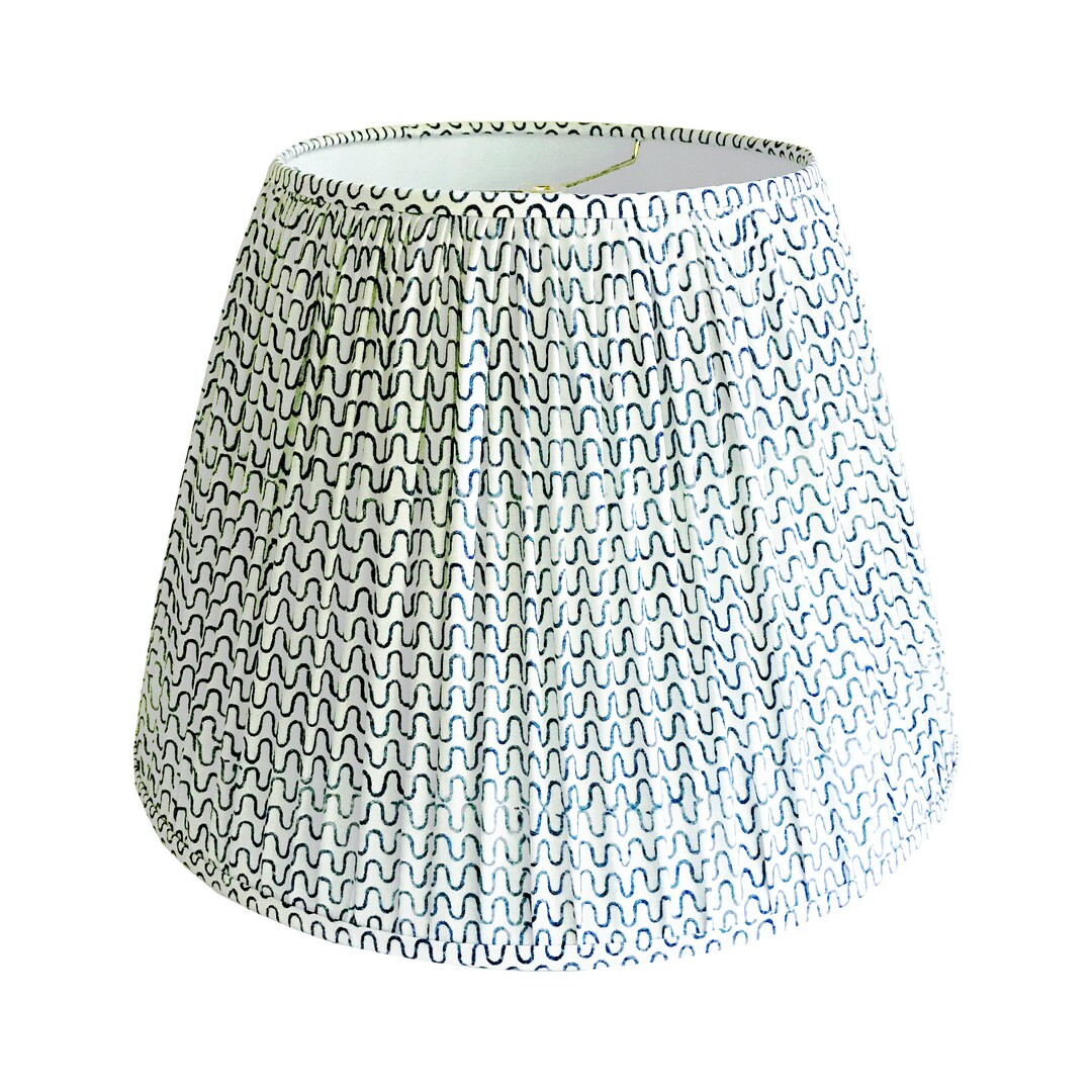 Boho Chic Gathered Lamp Shade, Multiple Sizes and Colors Available - Etsy | Etsy (US)
