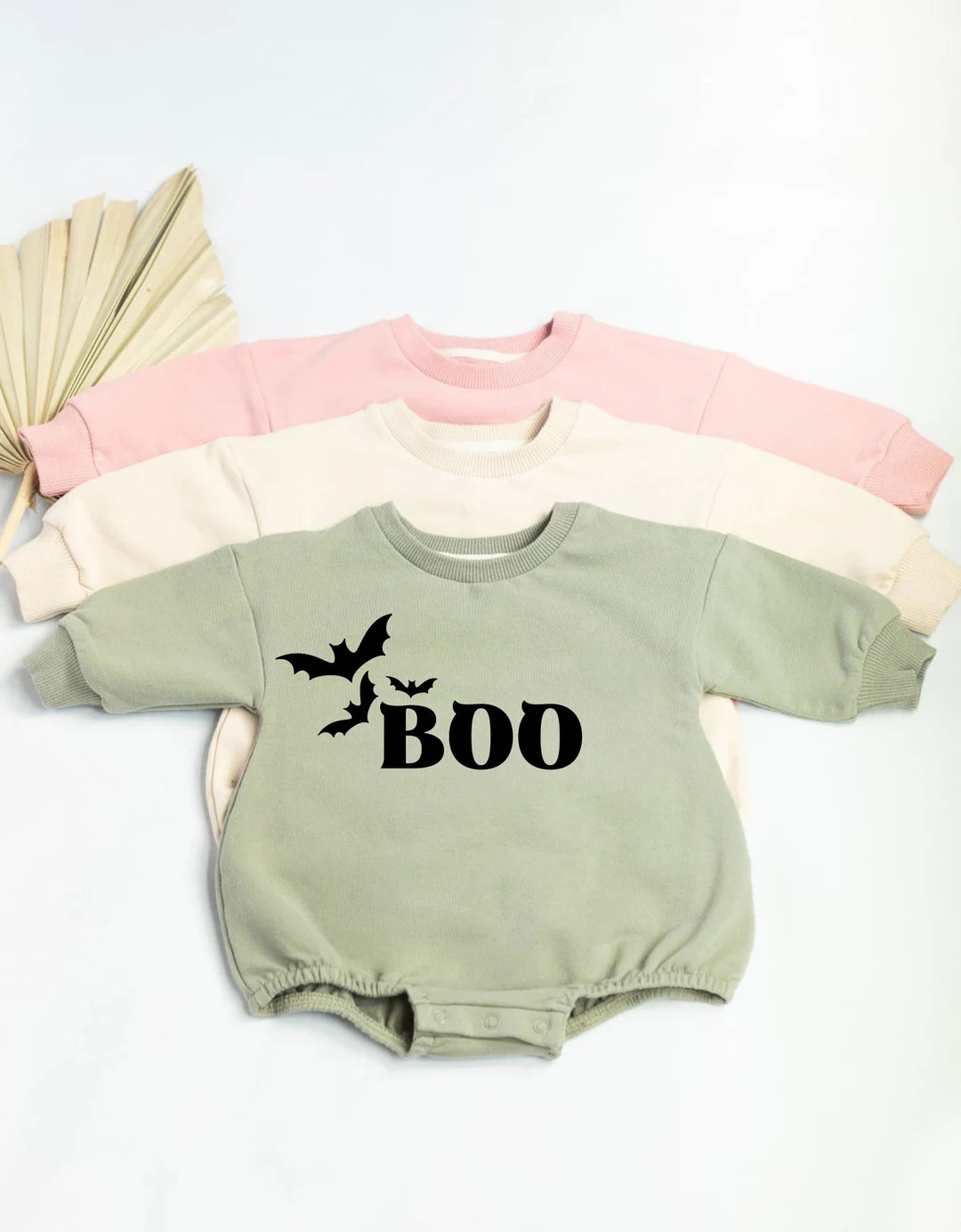 Boo Halloween Graphic Crewneck sweatshirt, Bubble romper, Baby gift Graphic oversized shirt outfi... | Etsy (US)