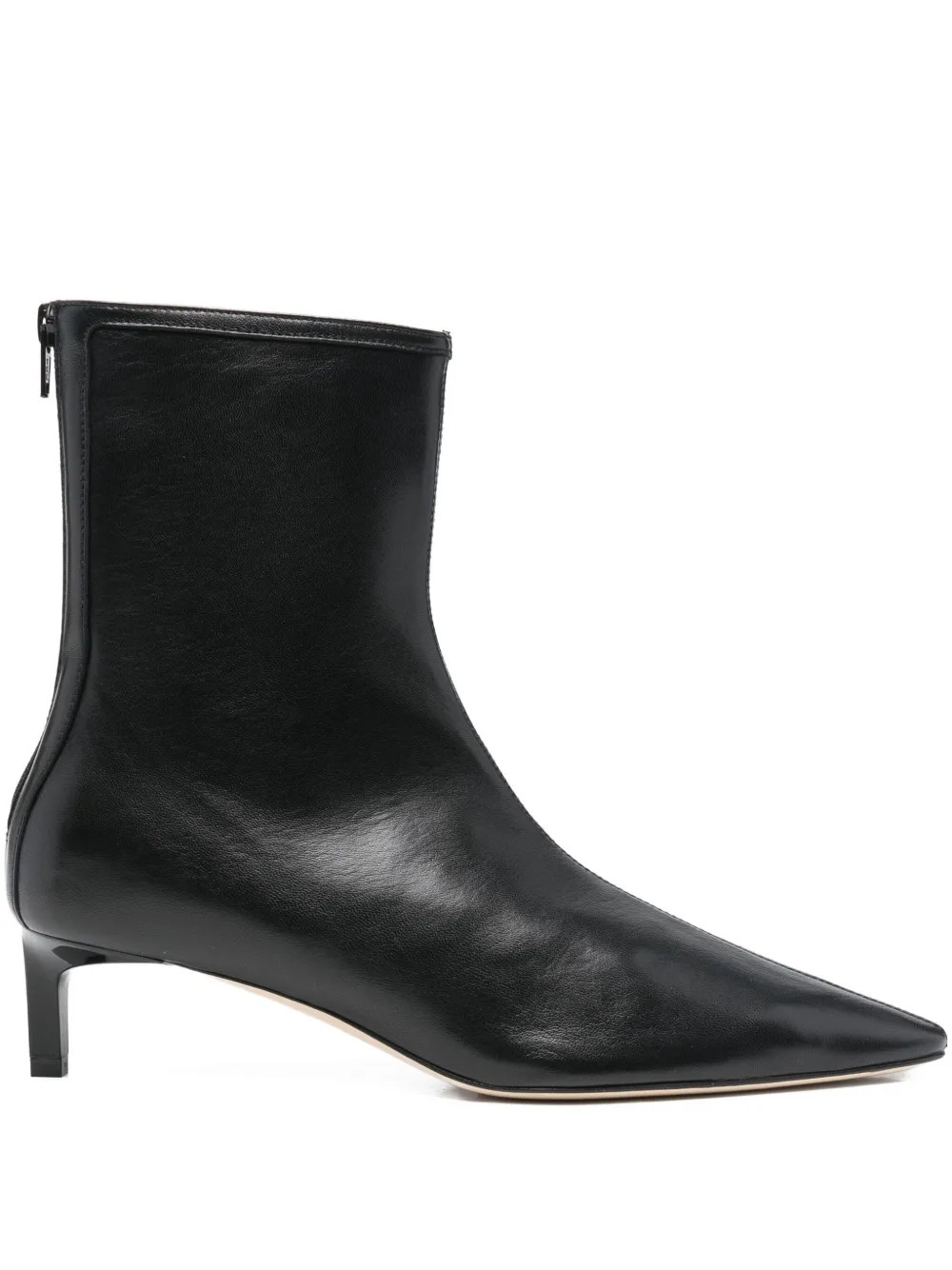 Topo pointed leather bootie | Farfetch Global