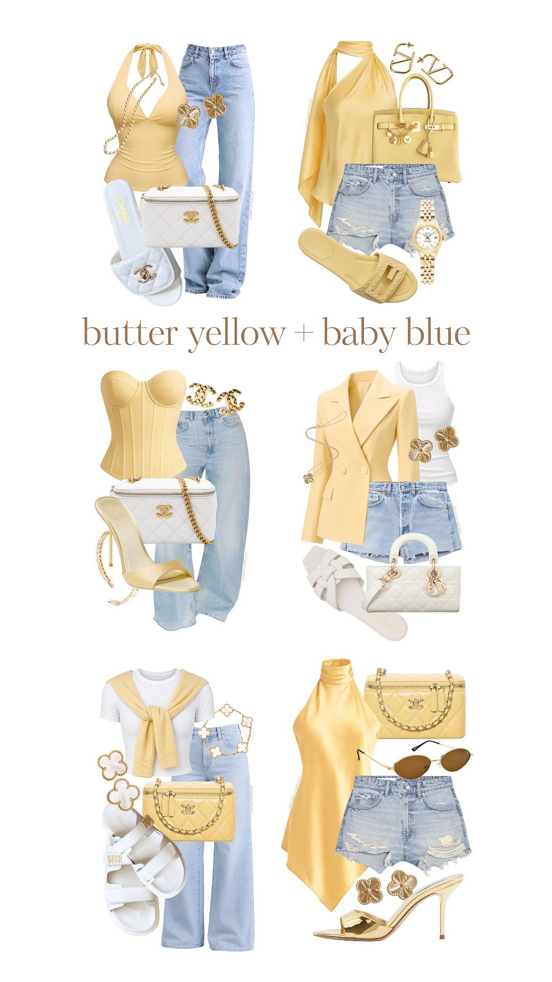 Adding a new color combo to the summer mix💛💙