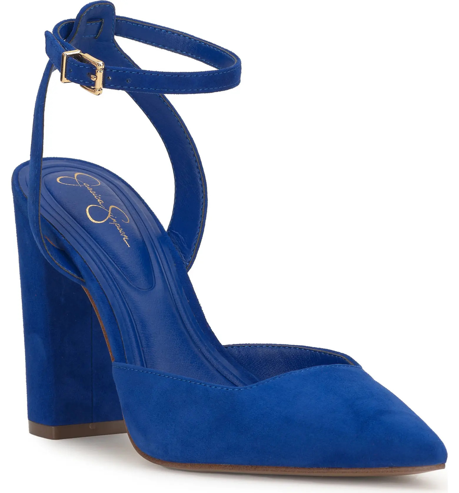 Nazela Pointed Toe Ankle Strap Pump (Women) | Nordstrom