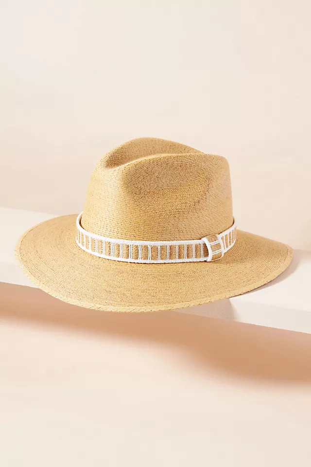 Marisol Trimmed Fedora | Anthropologie (US)