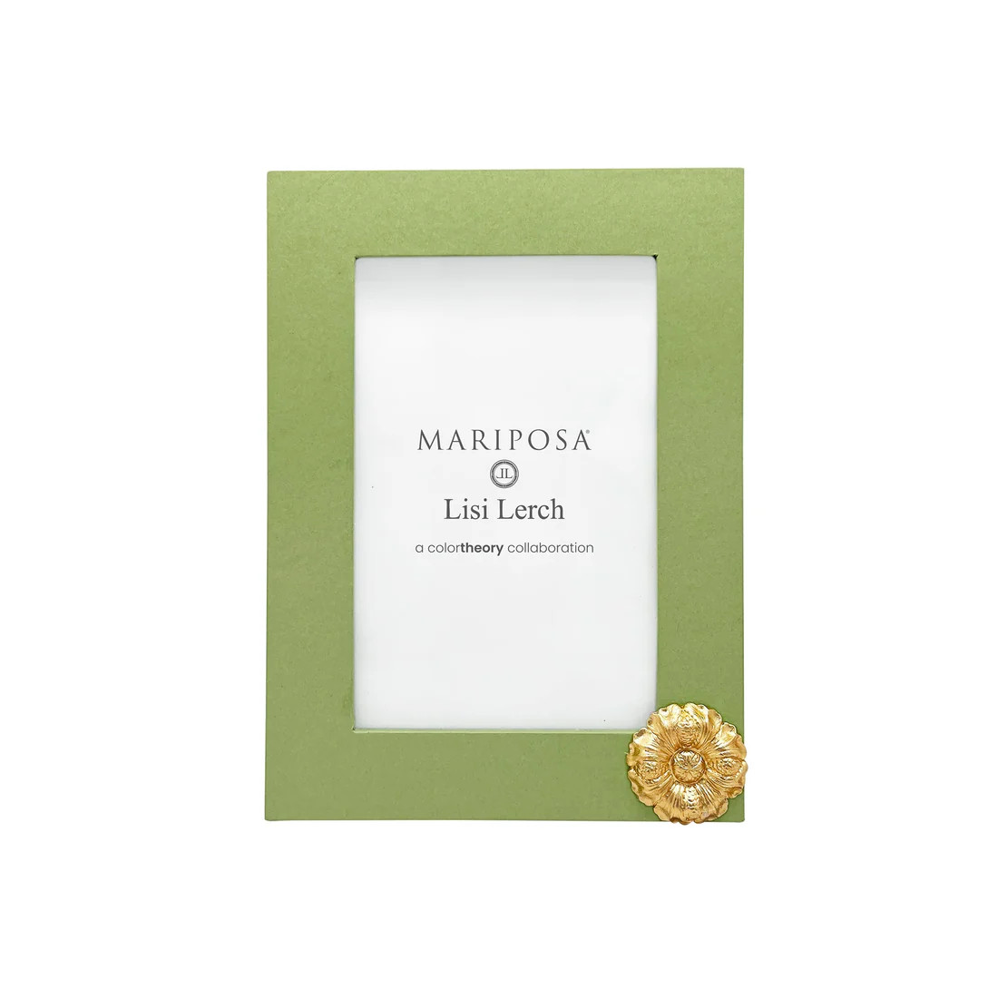 Flower Meadow Green 4x6 Frame | Mariposa