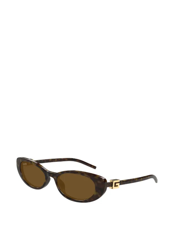 Gucci Eyewear Sonnenbrille Mit Cat-Eye-Gestell | Braun | FARFETCH DE | Farfetch Global