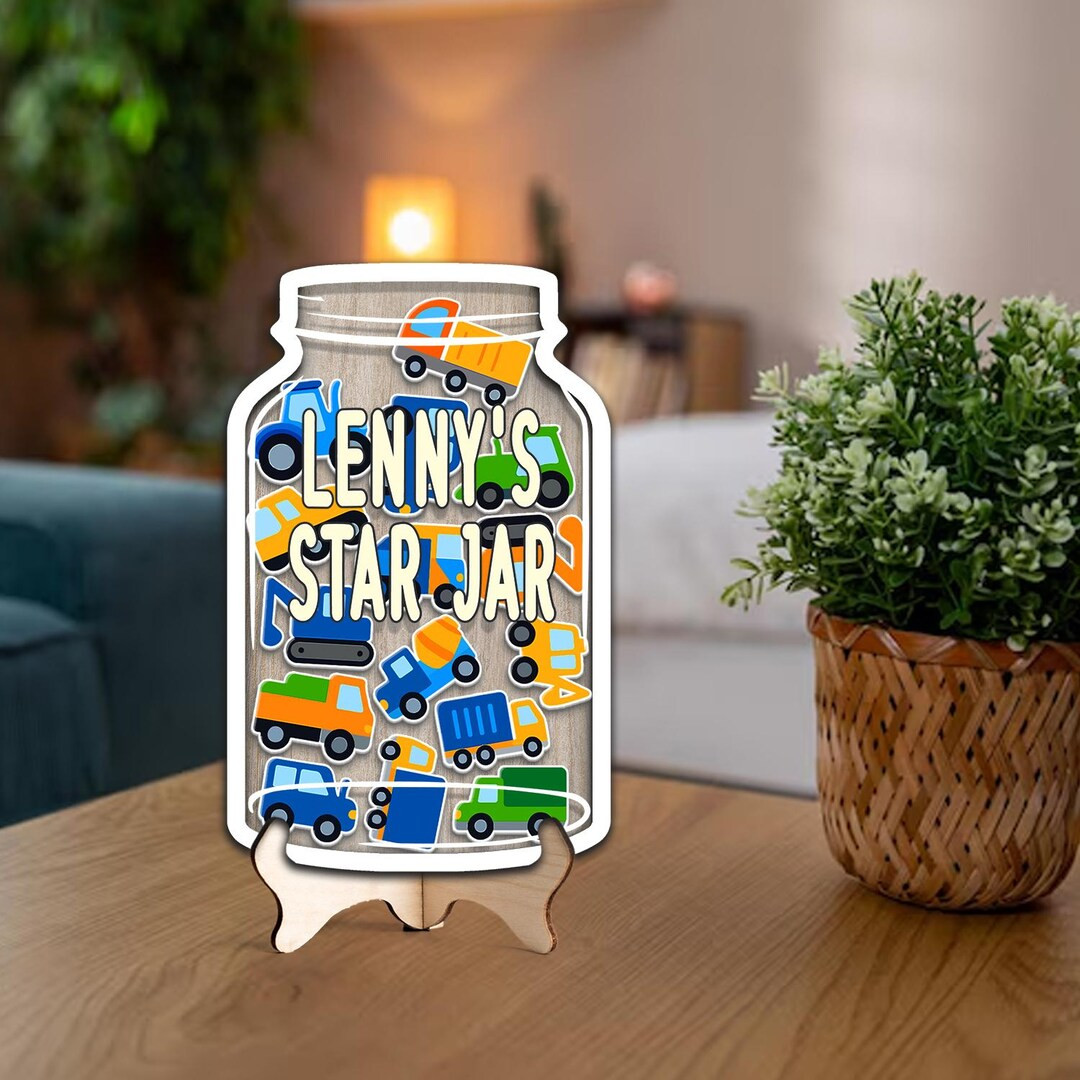 Custom Reward Jar for Kid, Car Reward Jar, Classroom Reward Chart, Potty Training Reward, Behavio... | Etsy (Global)