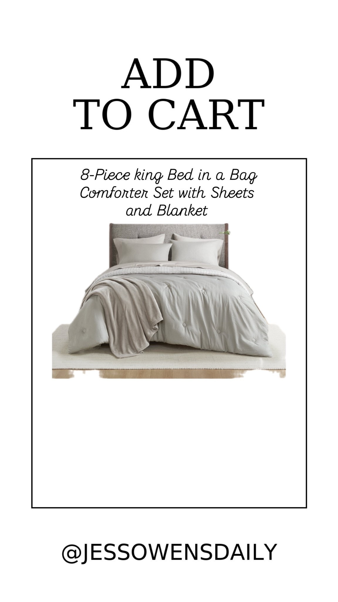The most amazing deal on a bed in the bag comforter set. This comes in four different colors and I am totally stocking up for all the holiday company.

#LTKGiftGuide #LTKHome #LTKmomlife