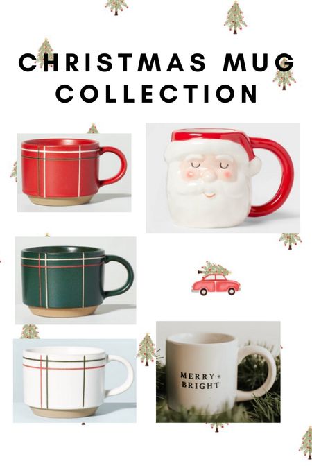 Christmas mug collection - cute holiday decor or gift ideas 🌲❤️ 

#LTKHoliday #LTKhome #LTKSeasonal