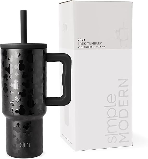 Simple Modern Disney Kids 24 oz Tumbler with Handle and Silicone Straw Lid | Spill Proof and Leak... | Amazon (US)