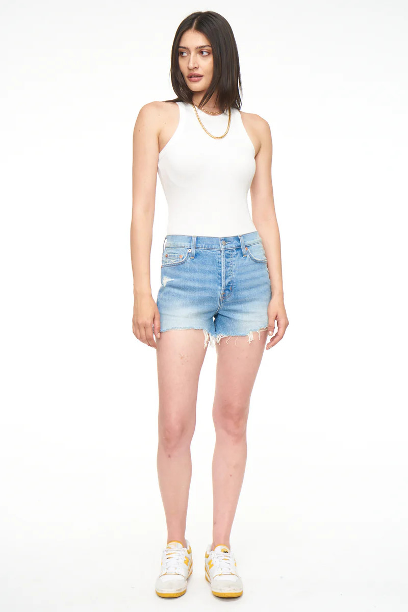 Nova High Rise Cut Off Short - Wave Vintage | Pistola Denim
