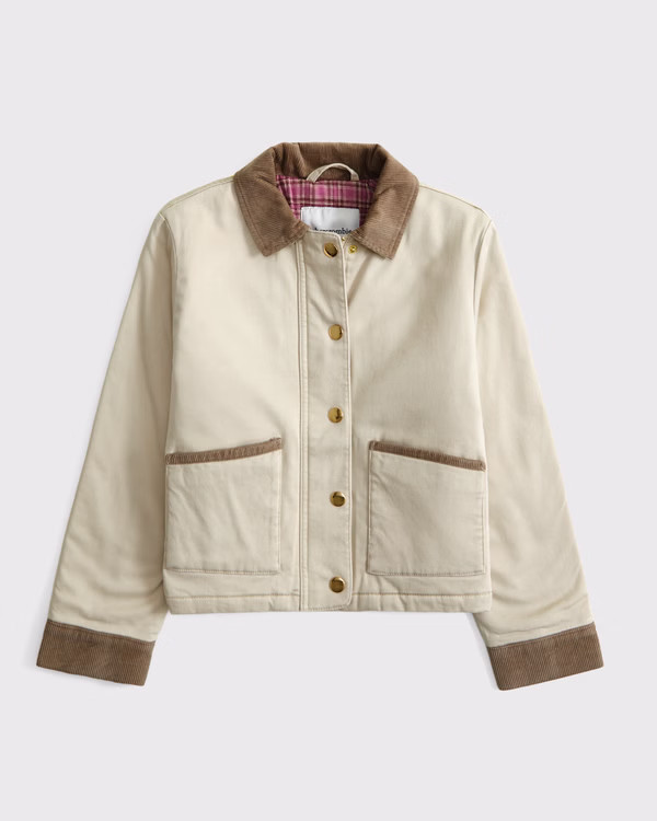 girls barn jacket | girls coats & jackets | Abercrombie.com | Abercrombie & Fitch (US)