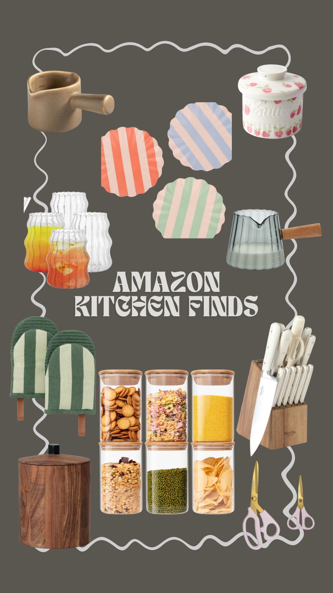 Amazon kitchen finds in my cart! 🛒 
