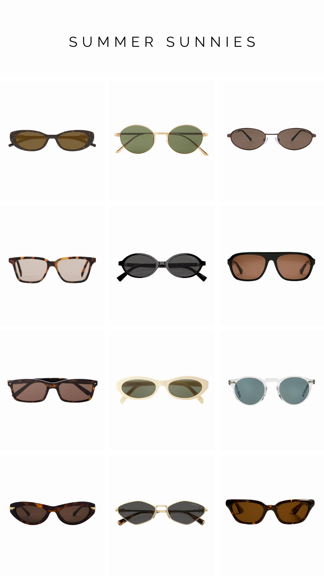 Summer Sunnies 

 