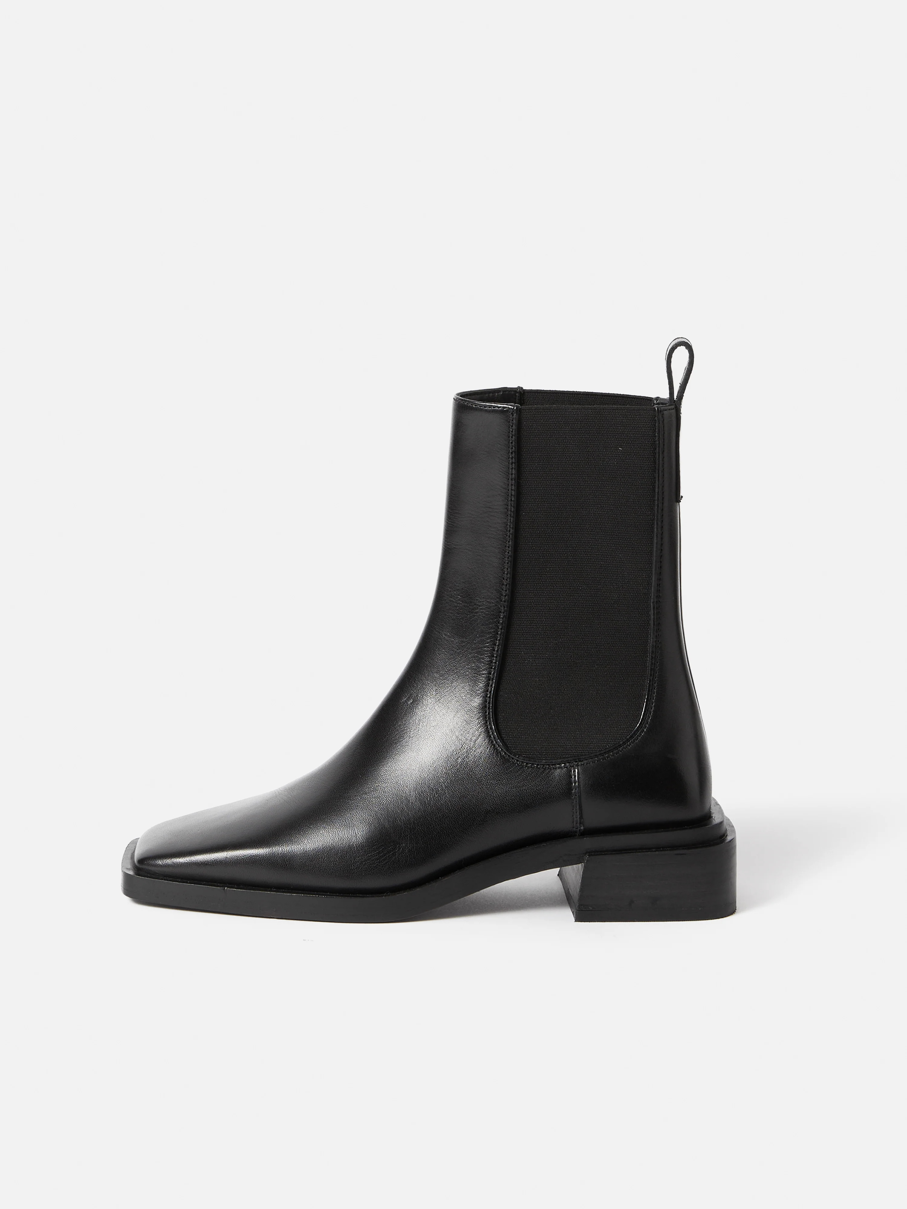 Kent Leather Boot | Black | Jigsaw (UK)