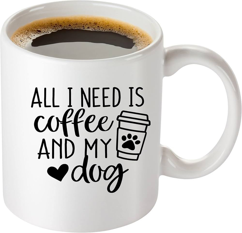 Dog Mom Gifts For Women - Funny Dog Mom Coffee Mug For Mothers Day - 11oz Coffee Mug For Dog Lovers | Amazon (US)