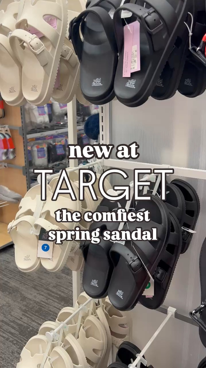 Comfy spring sandals at Target 🎯

#LTKShoeCrush #LTKWatchNow #LTKFindsUnder50