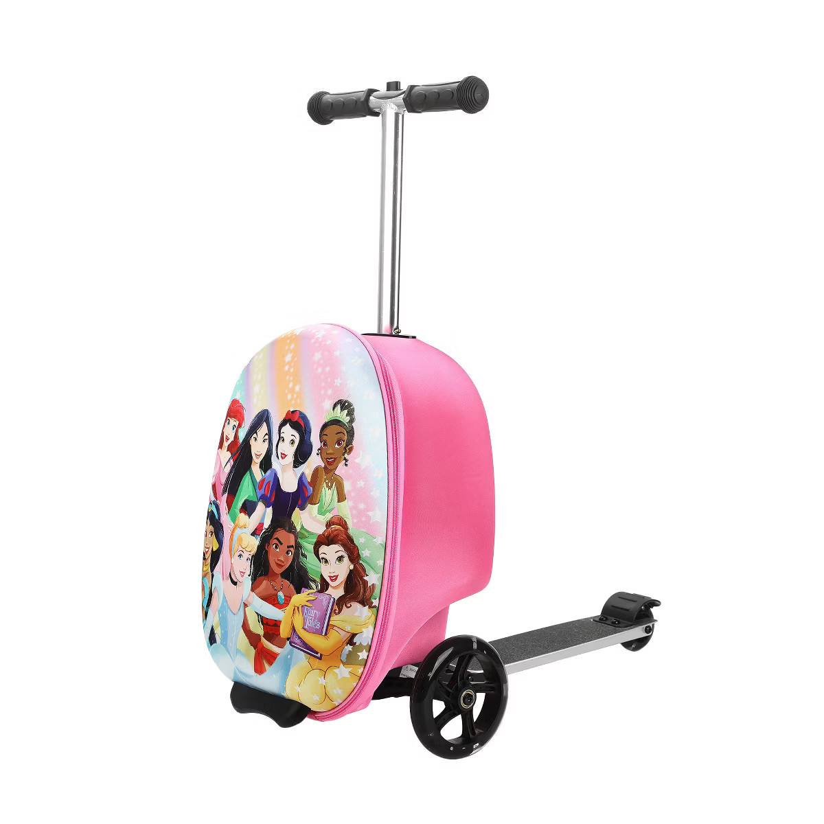 Disney Princesses Kids’ 2-in-1 Suitcase (18”) and Scooter Luggage | Target