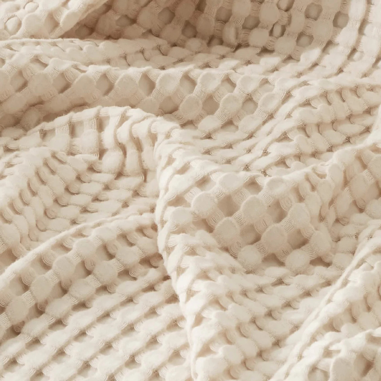 Viscose from Bamboo Waffle Weave Blanket | Bedsure
