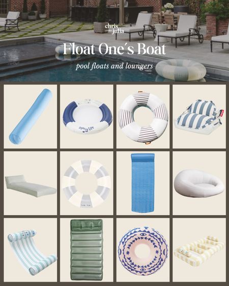It’s officially pool season ☀️ rounded up some of my favorite pool floats that are both stylish and great for lounging in the water

#LTKSwim #LTKSeasonal