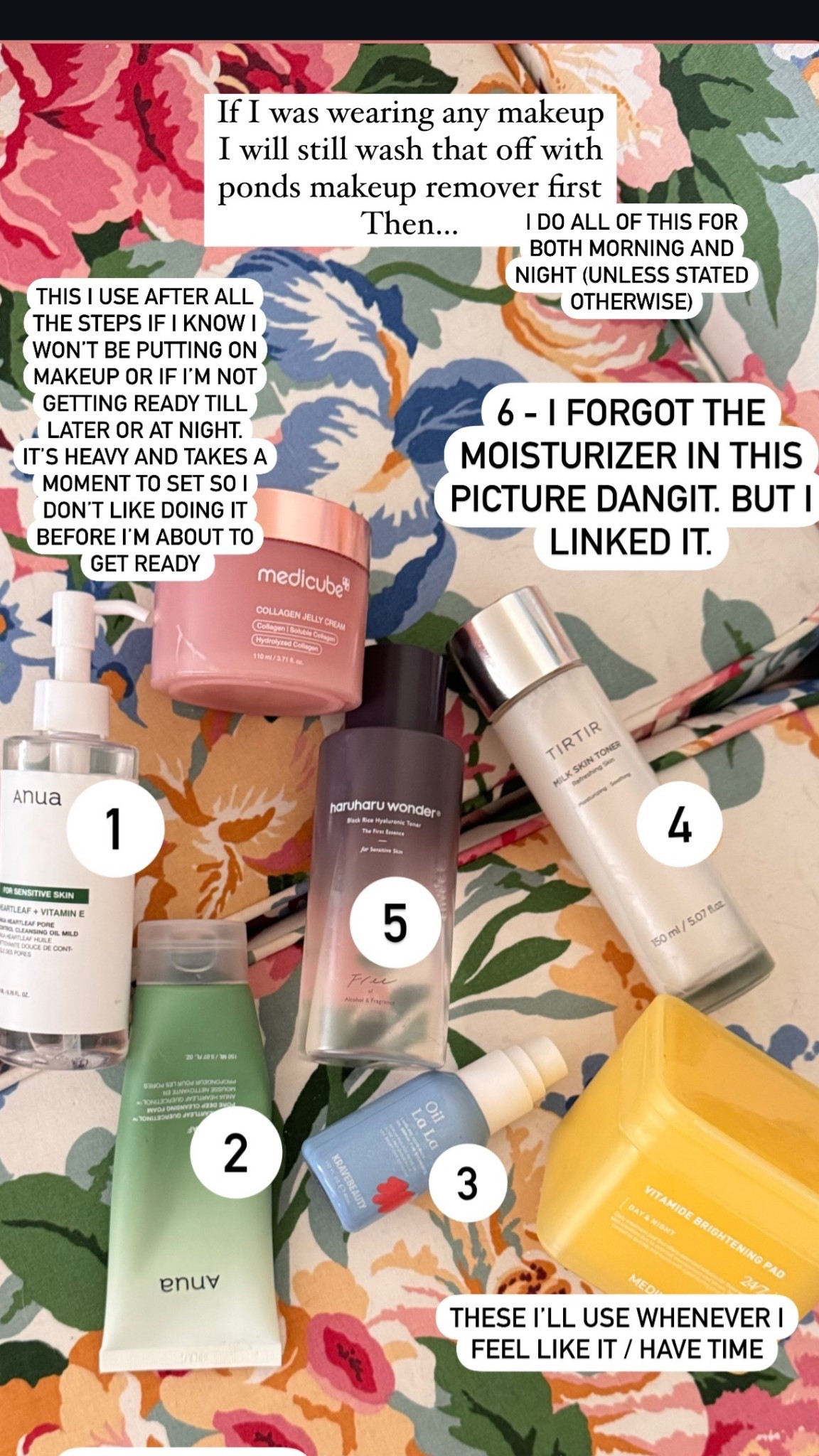 The skincare we use!
I wanted to repost with the order we use the products in! 

#LTKBeauty #LTKStyleTip