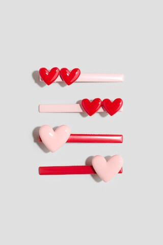 H & M - 4-Pack Hair Clips - Pink | H&M (US + CA)