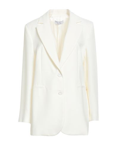 Kaos Woman Blazer Cream Size 10 Polyester, Elastane | YOOX (US)