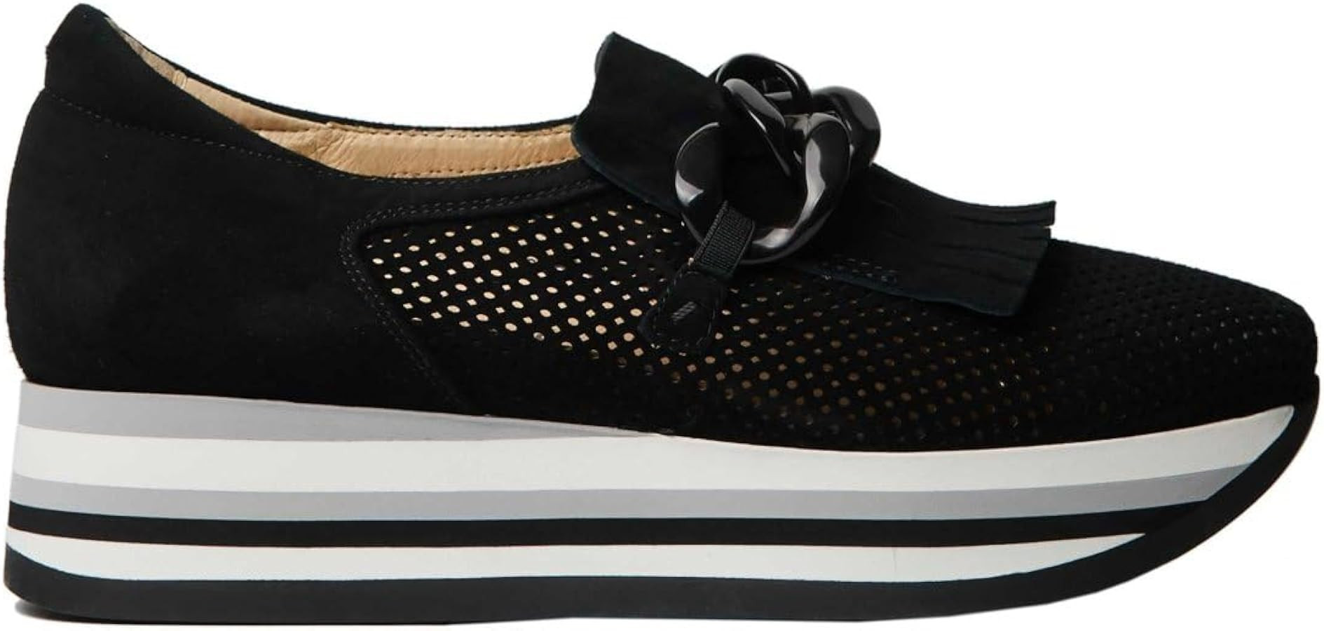 Softwaves Women's Caddie Black Suede | Amazon (US)