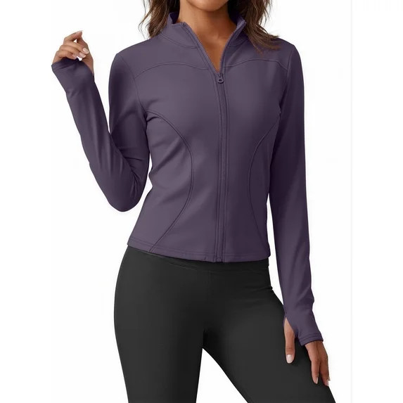 Rosvigor Women’s UPF 50+ Lightweight Athletic Jacket – Full Zip Sun Protection Long Sleeve Hi... | Walmart (US)