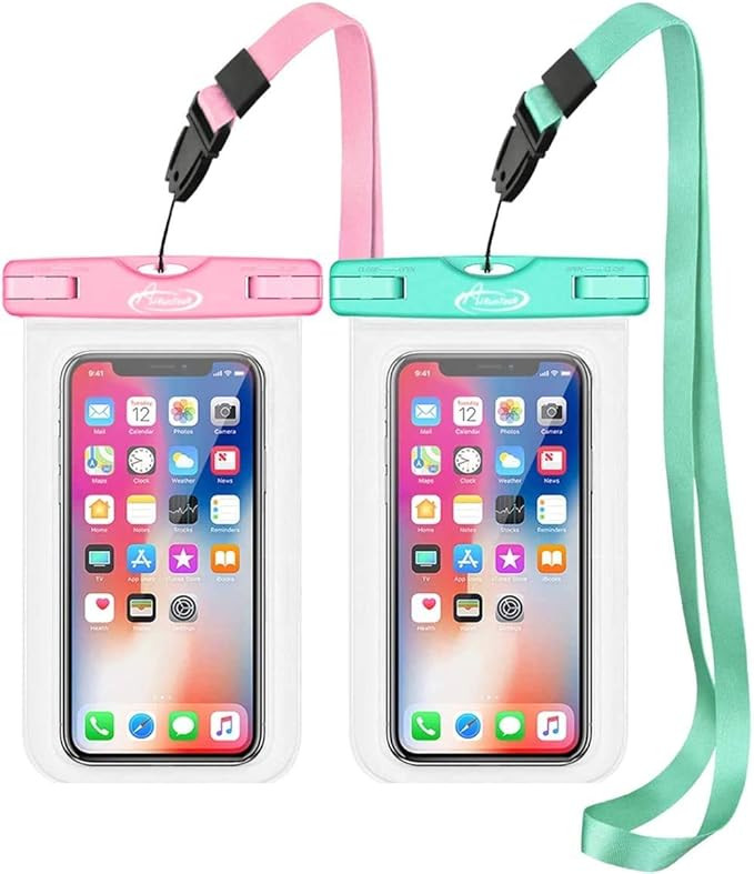 AiRunTech Waterproof Case, Waterproof Cell Phone Dry Bag Compatible for iPhone 15/14/13/12/12 Pro... | Amazon (US)