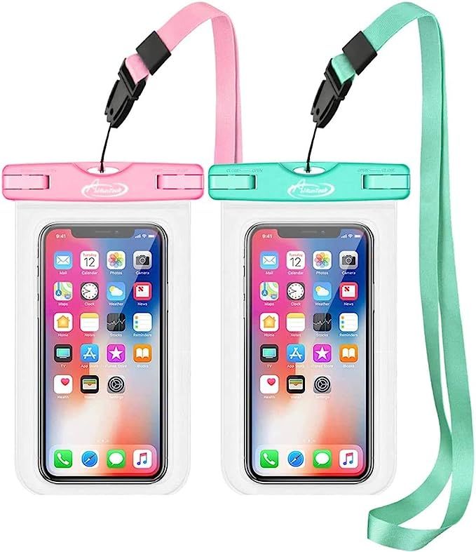 AiRunTech Waterproof Case, Waterproof Cell Phone Dry Bag Compatible for iPhone 14/13/12/12 Pro Ma... | Amazon (US)