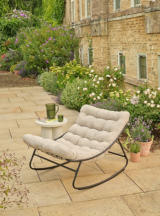 Tuscany Beige Rocking Chair | George