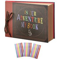 is Our adventure book scrapbook  Up handmade home scrapbook album can be expanded to 11.6x7.5 inches with 80 pages | AliExpress (US)