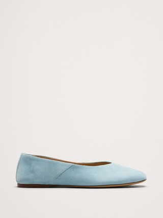 Italian Leather Ballet Flat | Banana Republic (CA)
