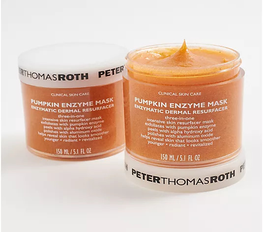 Peter Thomas Roth Pumpkin Enzyme Mask Set of (2) 5.1-oz - QVC.com | QVC