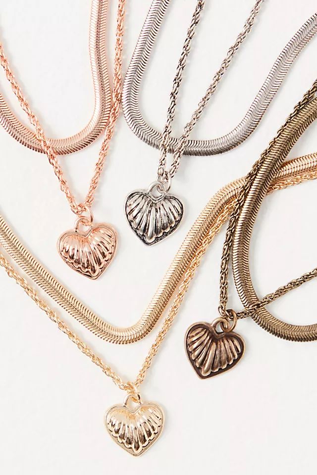 Beatin Heart Baby Necklace | Free People (Global - UK&FR Excluded)