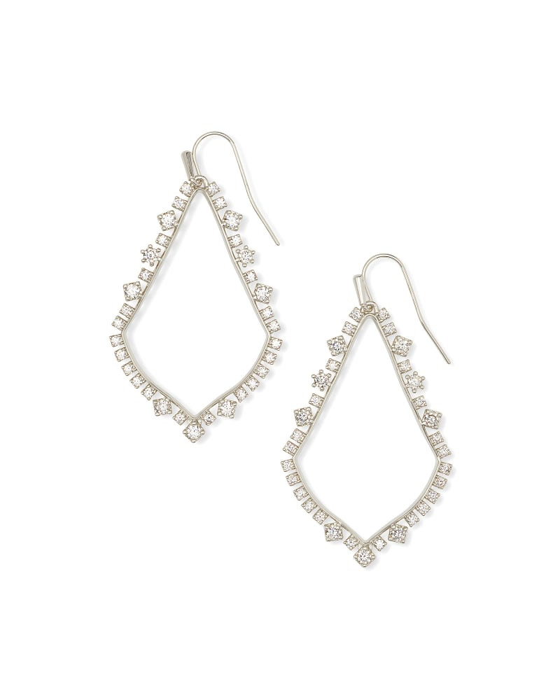 Sophee Crystal Drop Earrings in Silver | Kendra Scott | Kendra Scott