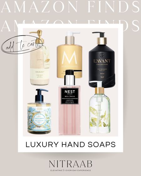Luxury Hand Soap From Amazon 🌿

hand soap // hand soap dispenser // amazon finds // amazon home finds // amazon organization // amazon home

#LTKfindsunder100 #LTKhome #LTKfindsunder50