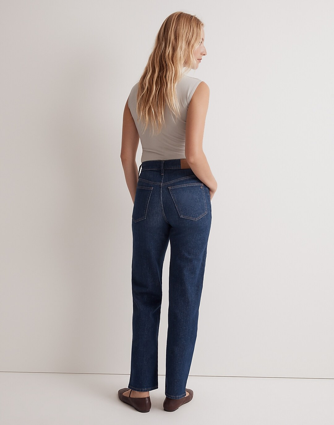 The Petite Perfect Vintage Wide-Leg Jean in Chartwood Wash | Madewell