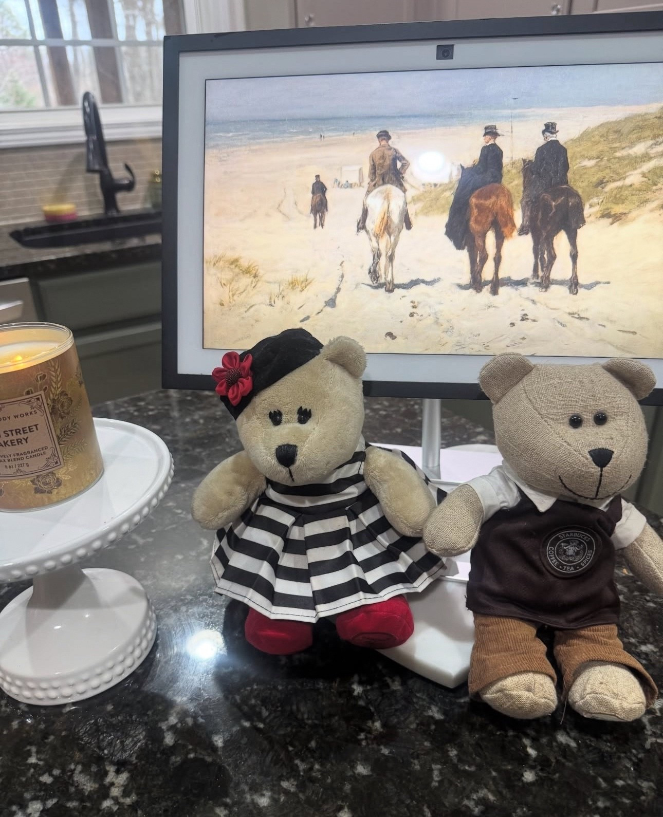 I absolutely love my amazon echo show. This was on my wishlist for Christmas and I love it . Shopping, beautiful display , maybe watch a little tv while cooking or play a podcast ? Yes !! 

#LTKHome