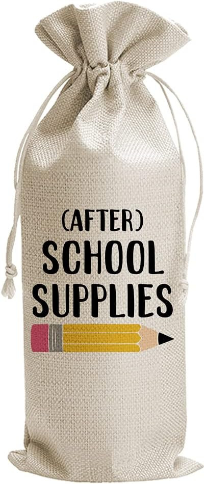 Teachers Teacher's Day Gifts Wine Bags, Teacher Appreciation Gifts for Women, Teacher Gifts from ... | Amazon (US)