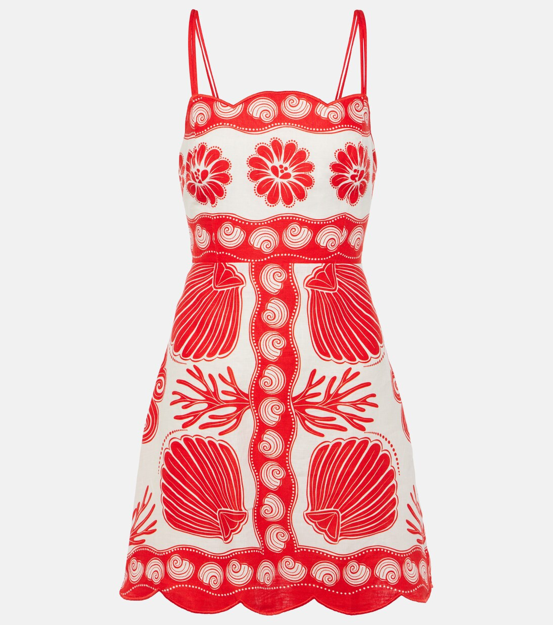 Ainika Shell linen minidress | Mytheresa (US/CA)